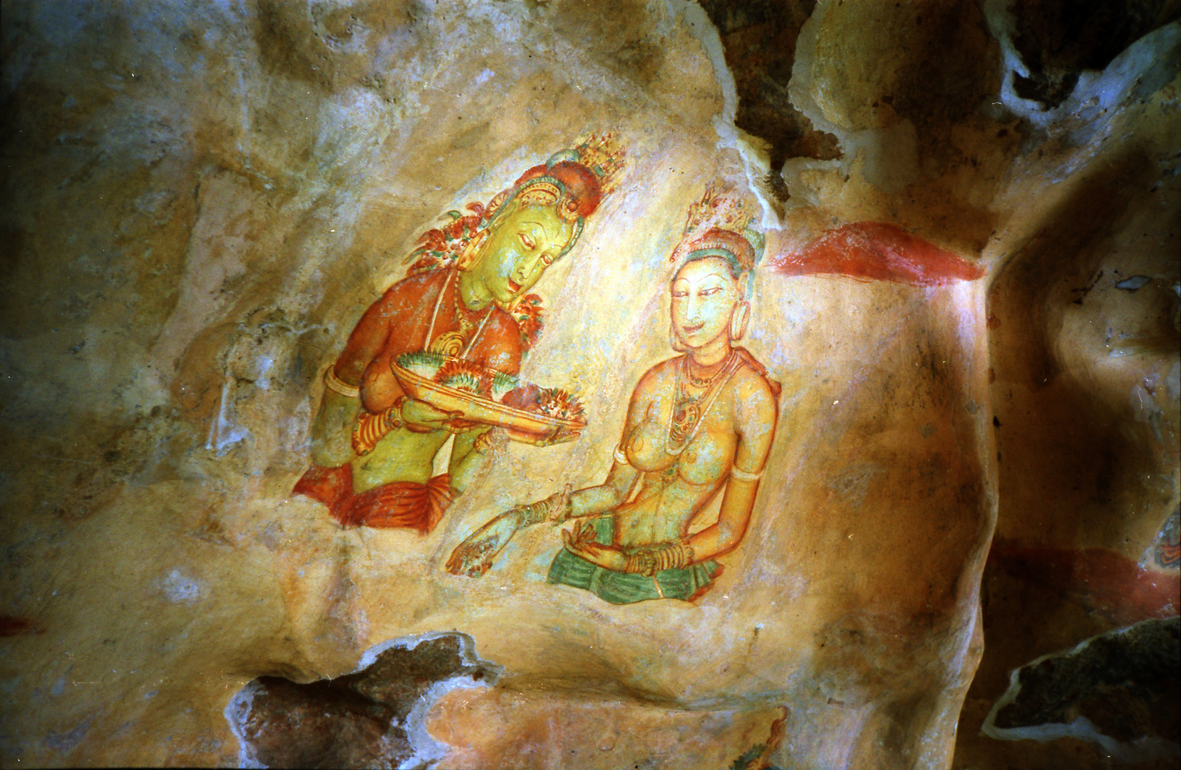 Painting on the Sigiriya