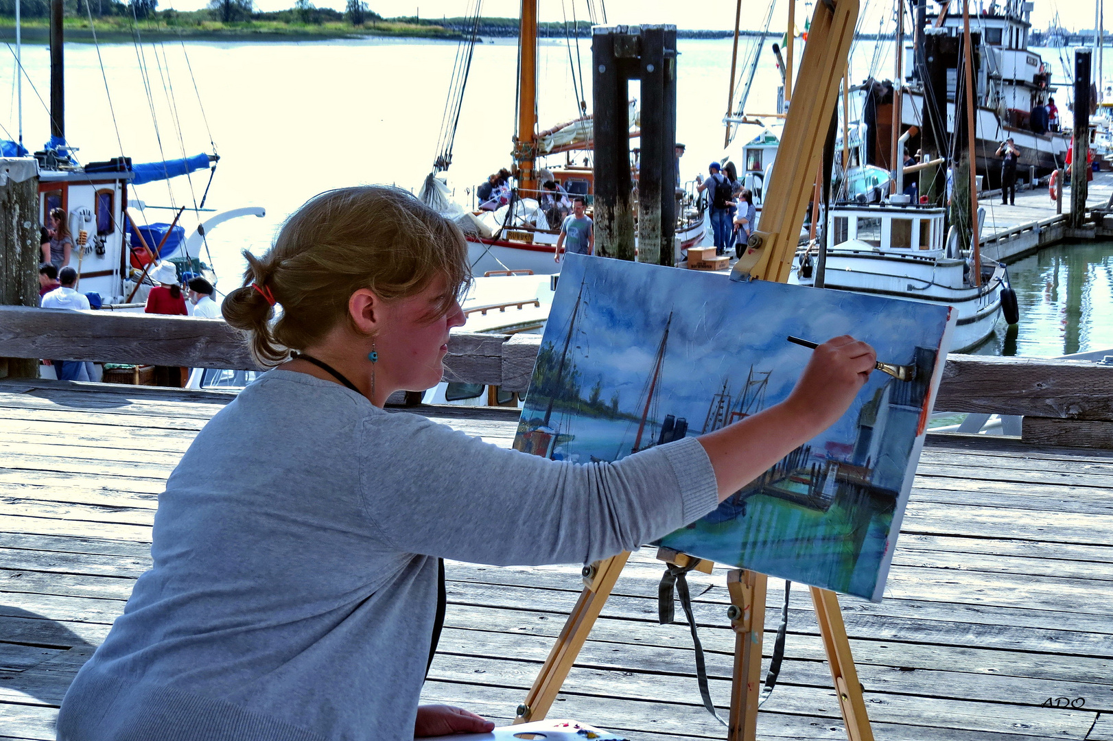 Painting the Harbour