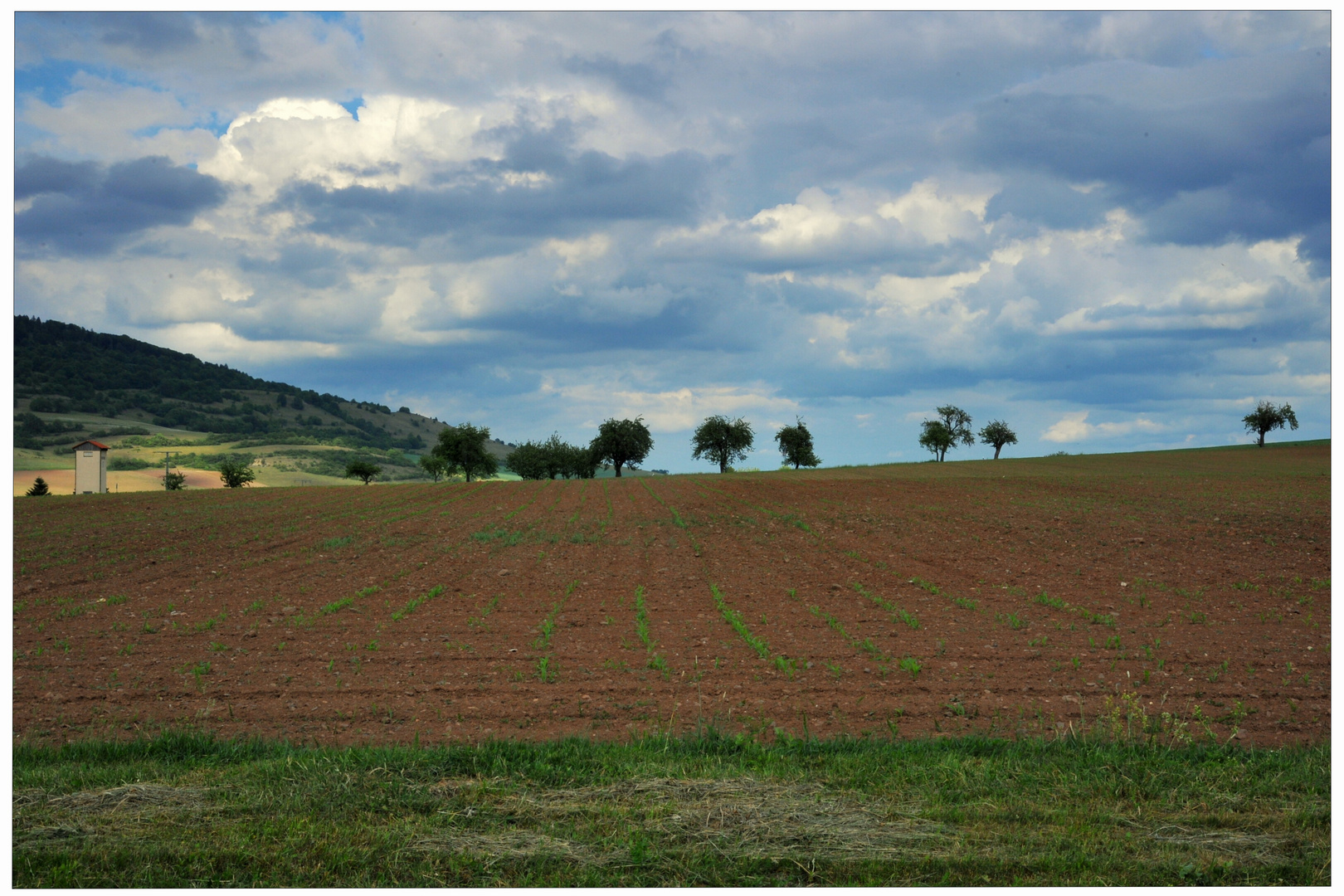 Paisaje alrededor de mi pueblo (Landschaft, wo ich wohne)