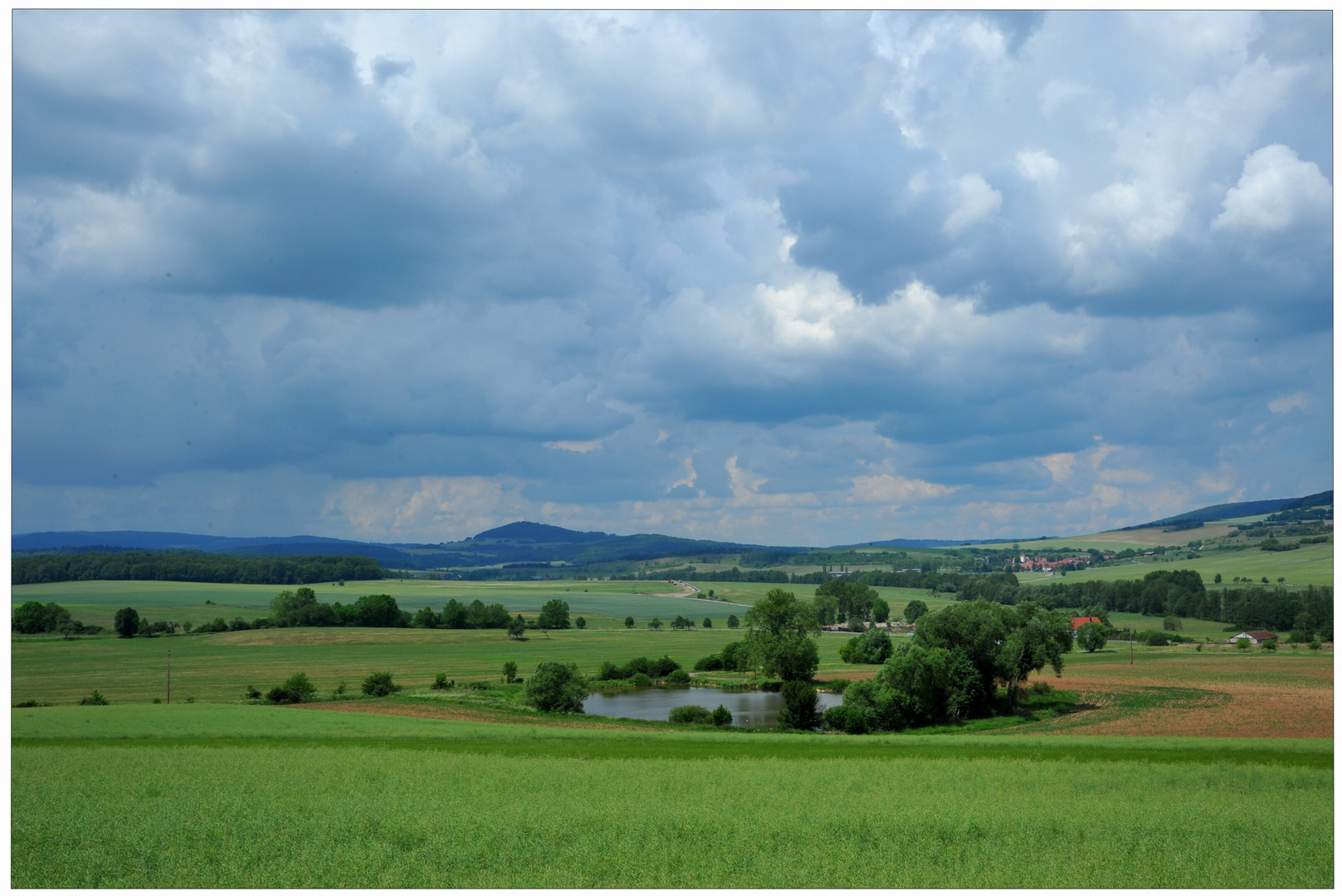 Paisaje antes de la la lluvia (vor dem Regen)