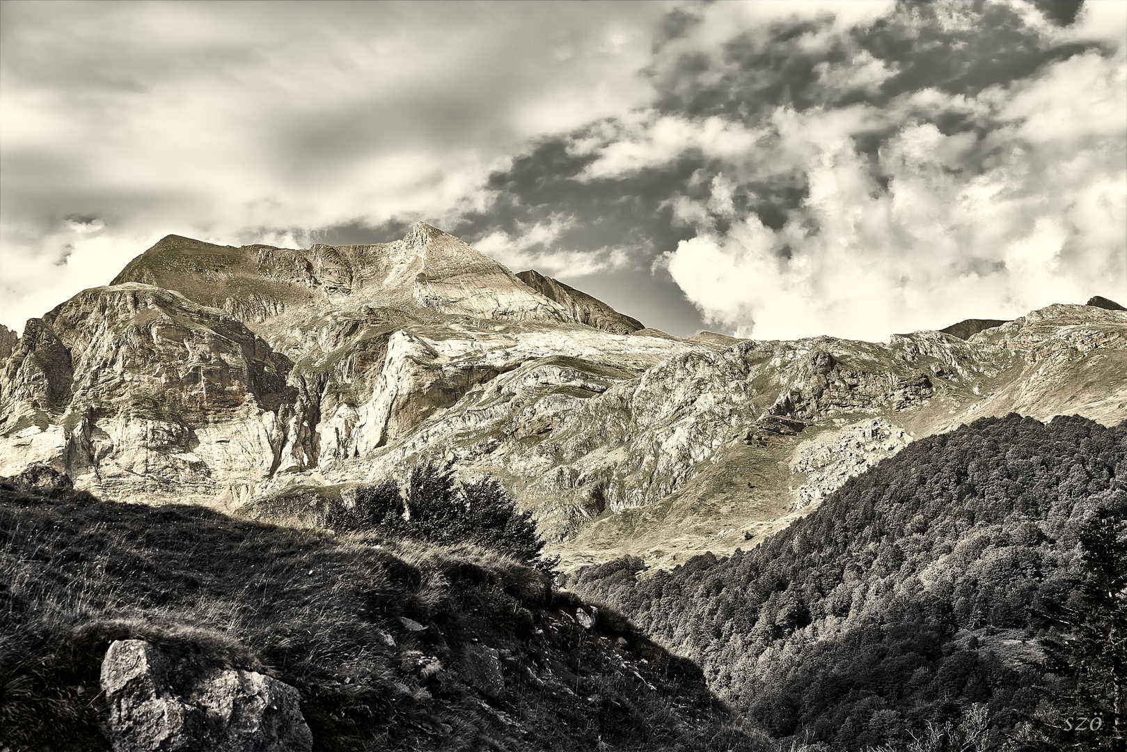 Paisaje de Huesca