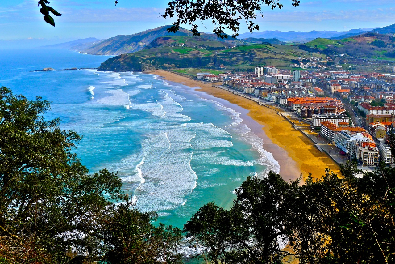 Paisaje de Zarautz Imagen & Foto paisajes, naturaleza Fotos de