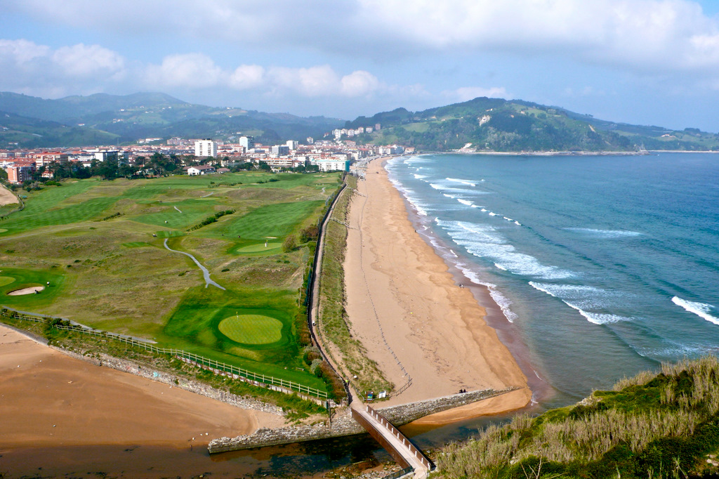 Paisaje de Zarautz