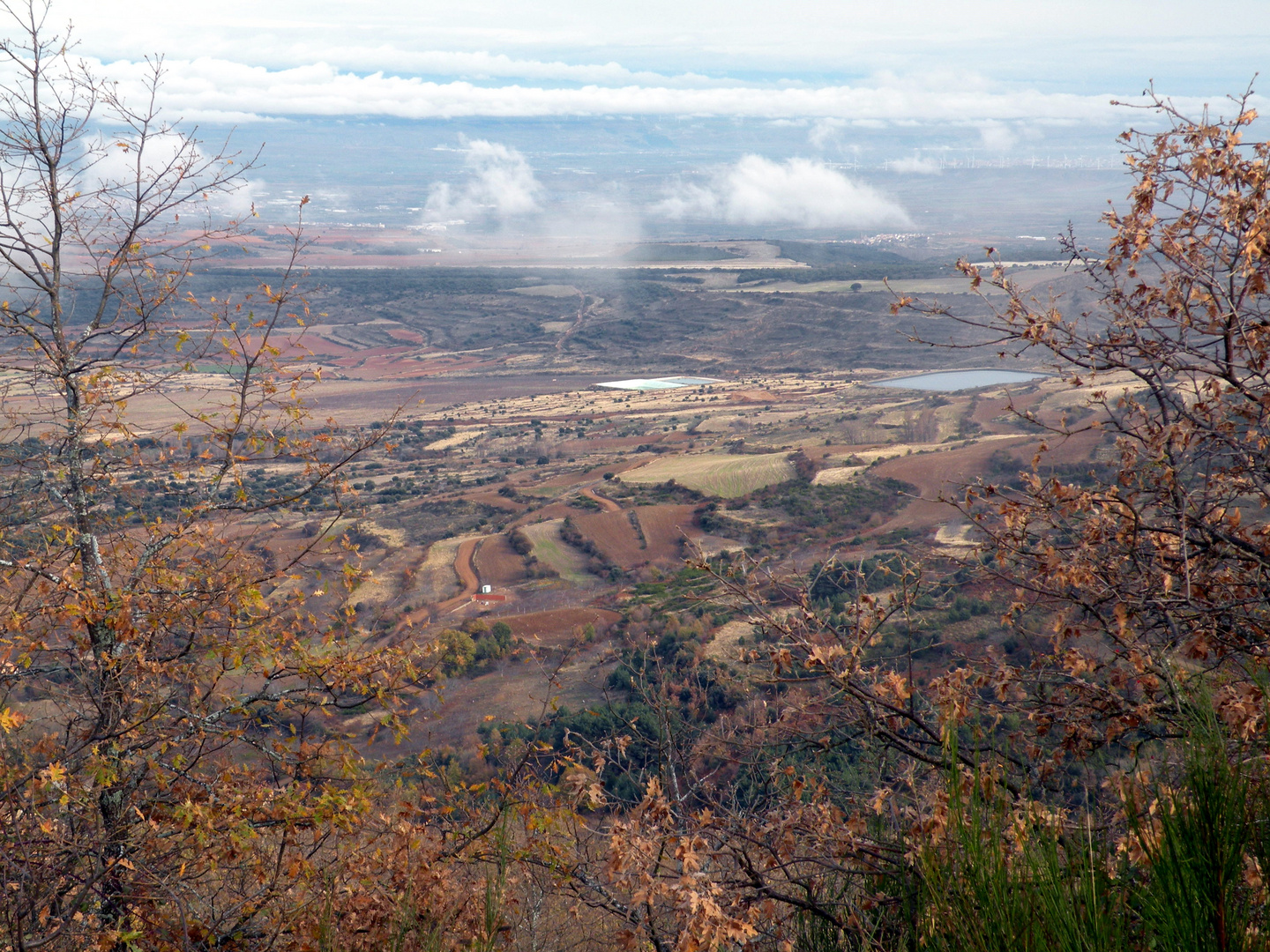 paisaje desde la Sierra de la Hez , La Rioja