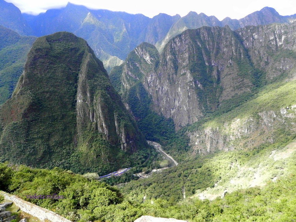 paisajes del machu pichu