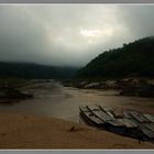 Pakbeng, Mekong -Morgenstimmung am Hafen