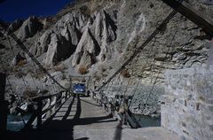 Pakistan - Hängebrücke