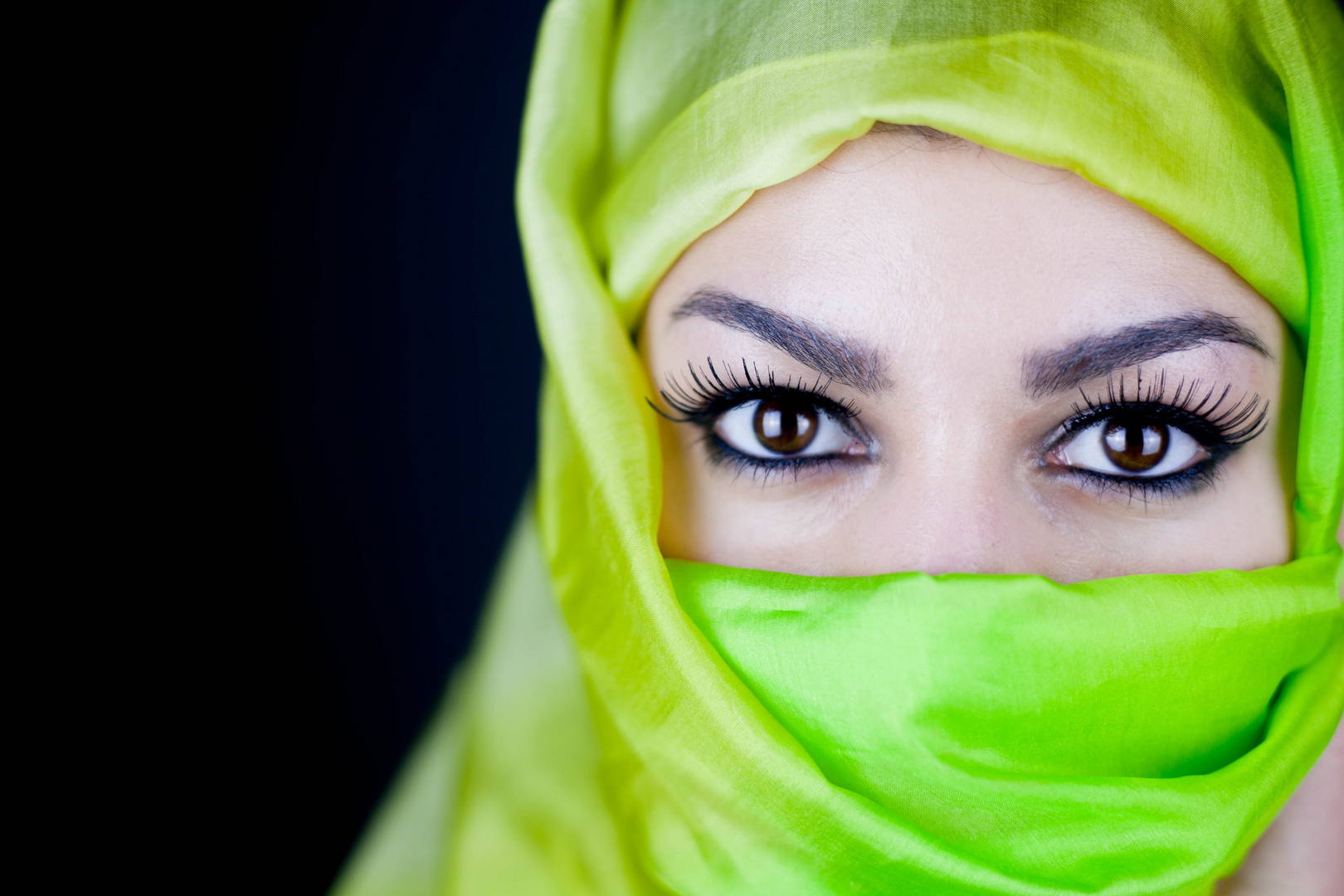 Pakistanische Augen