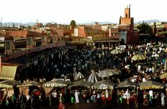 Palace Djamaa el Fna in Marrakech