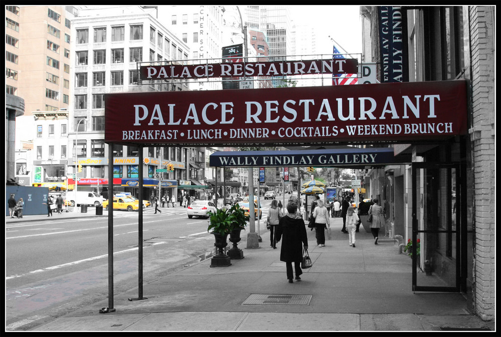 Palace Restaurant New York City