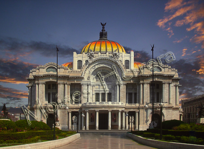 Palacio de Bellas Artes, Mexico D.F.