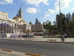 Palacio de Bellas Artes und Parkplatz für Ecobici