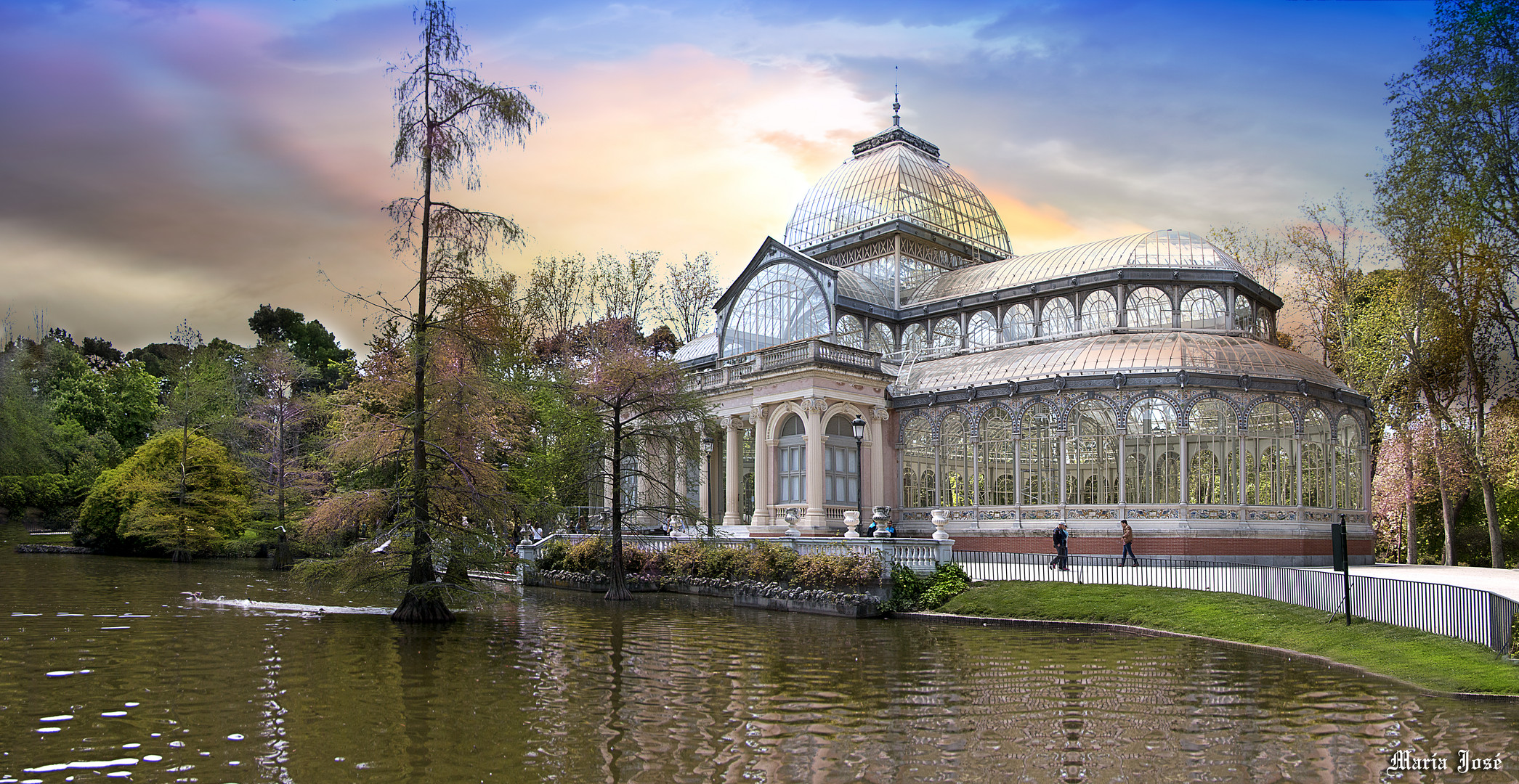 Palacio de Cristal del Retiro, Madrid.