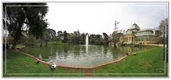 Palacio de Cristal (El Retiro Madrid) Panoramica (5 Img) GKM2