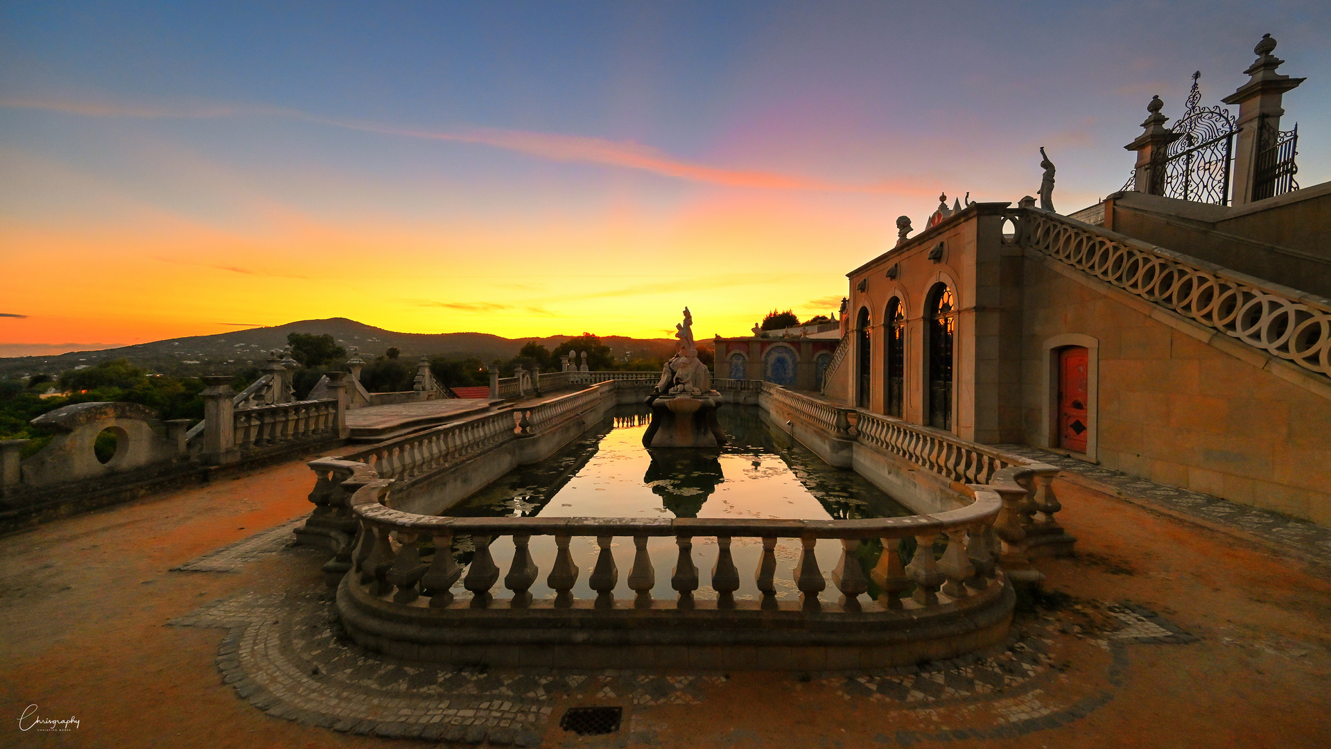 Palacio de Estoi am Abend