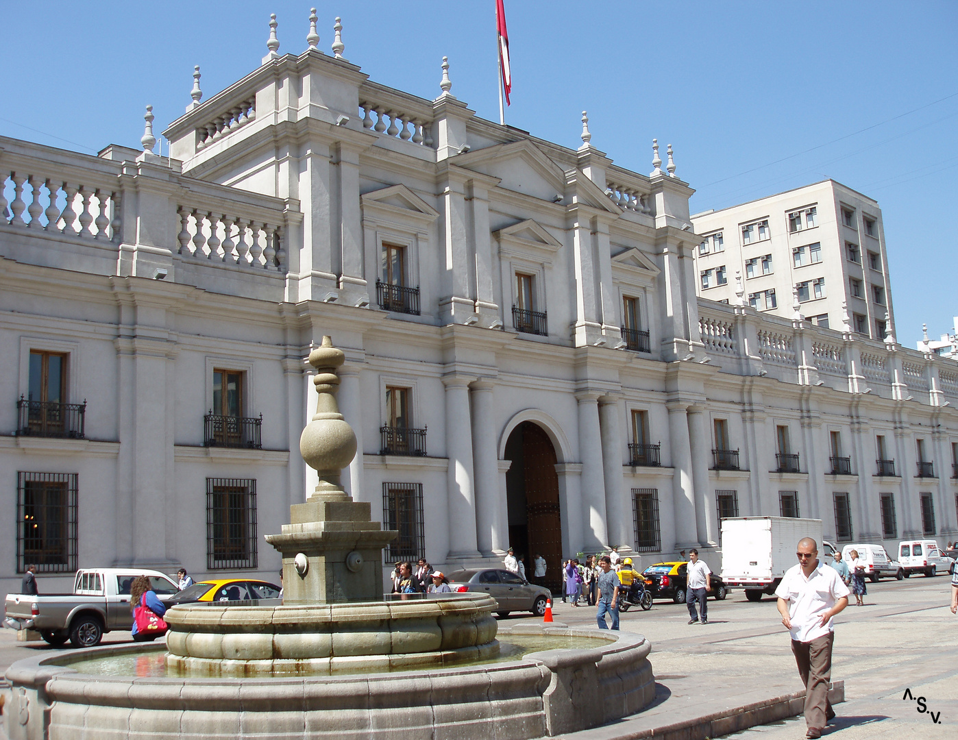 PALACIO DE LA MONEDA CHILE