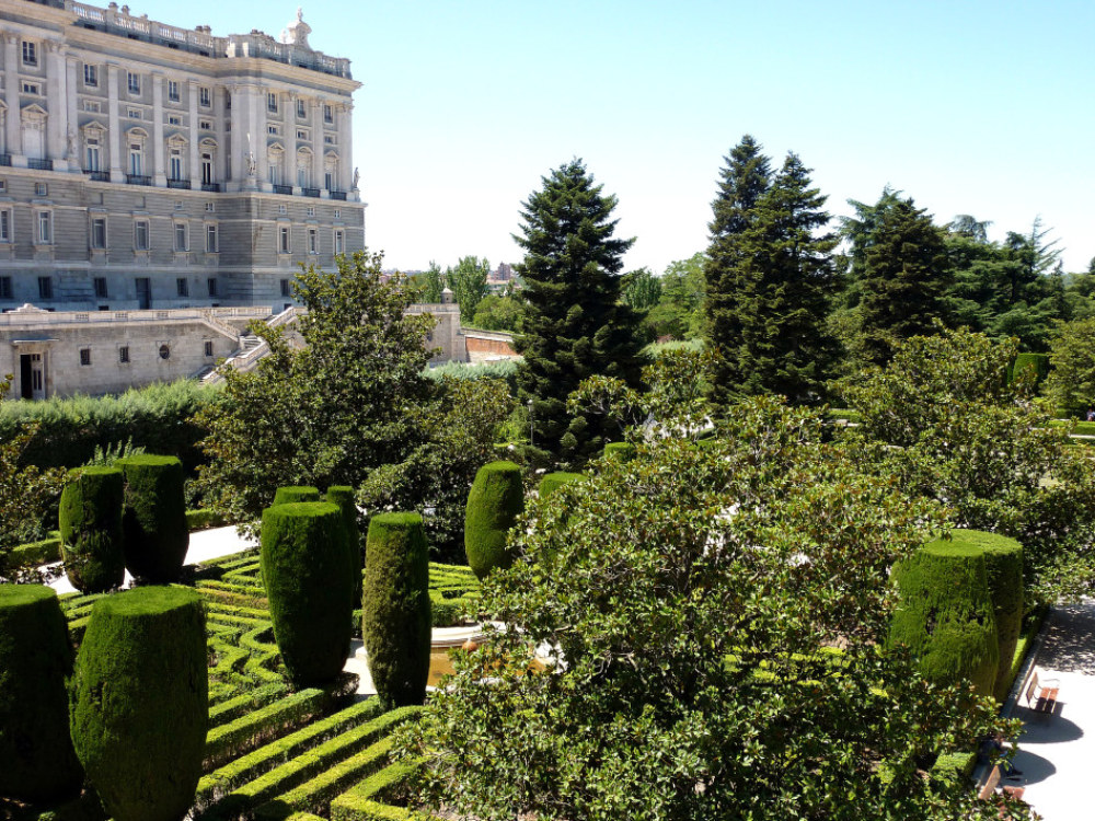 Palacio de Oriente y Jardín de Moro