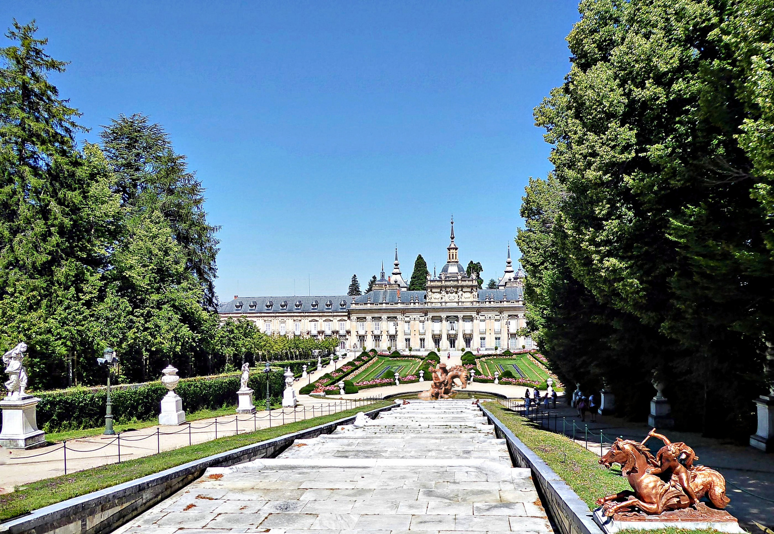 Palais baroque de la Granja (la Ferme) 