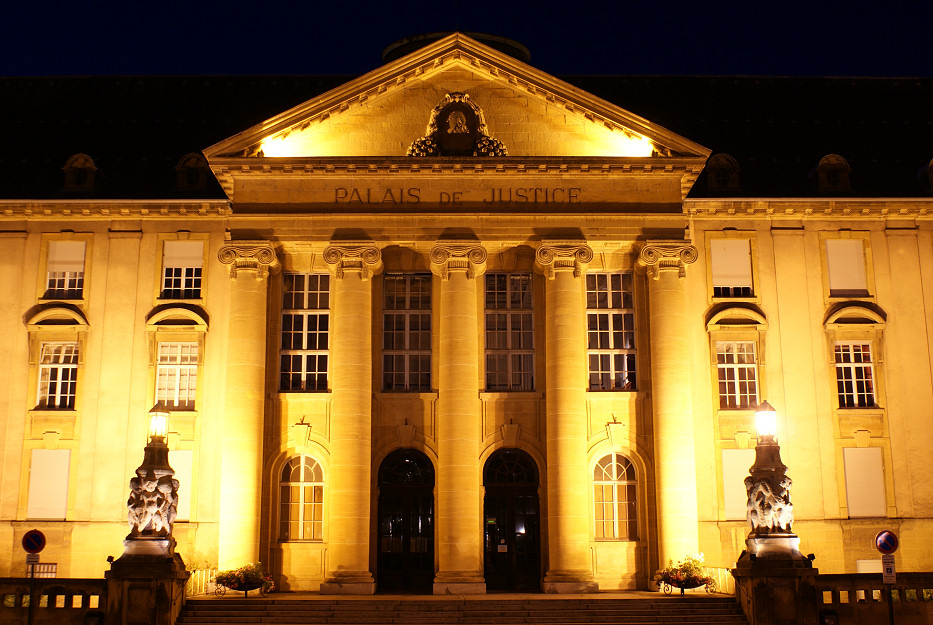 Palais de Justice in Saargemünd