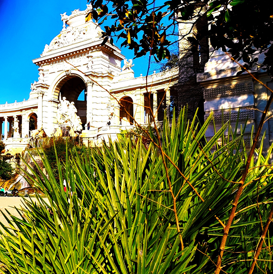 Palais en vert