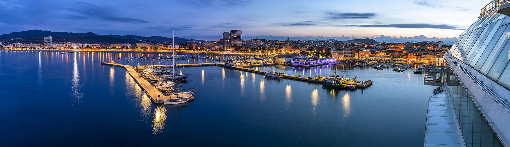 Palamós - Hafenlichter