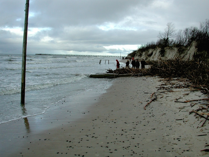 Palanga nach dem Sturm "Erwin"