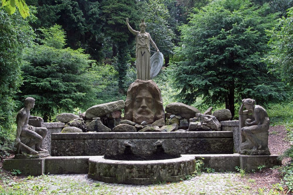 Palas-Athene-Brunnen, Karlshöhe Schtuttgart