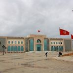 Palast d. tunesischen Präsidenten am Place de la kasbah et l'hotel de ville de Tunis in La Goulette