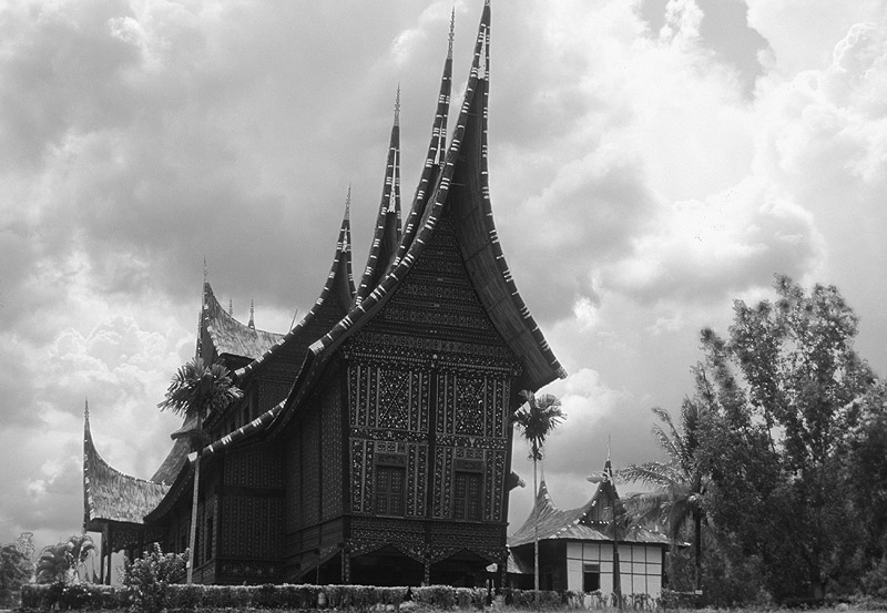 Palast der Minangkabau-Könige in Pagaruyung - Sumatra