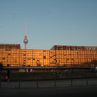 Palast im Abendrot