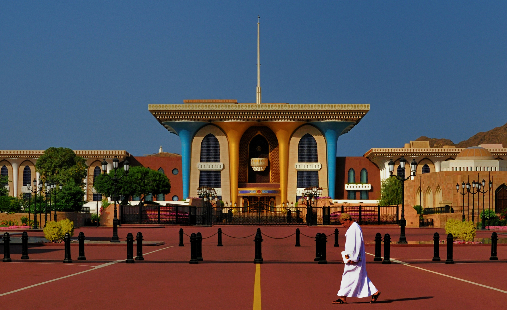 Palast Qaser al Alam in Muscat