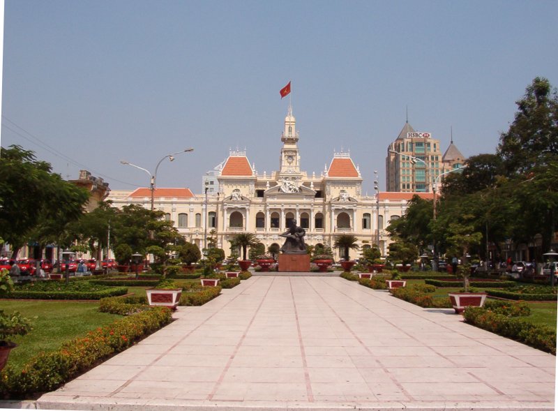 Palast the Volkskomitees in Saigon