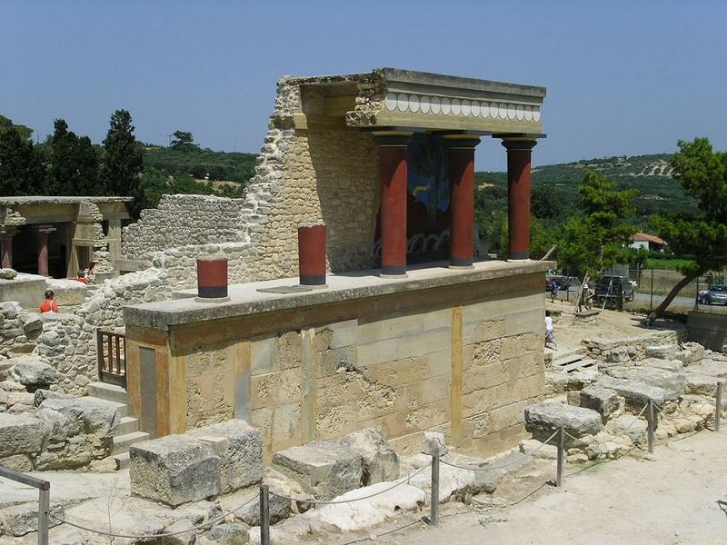 Palast von Knossos, Kreta