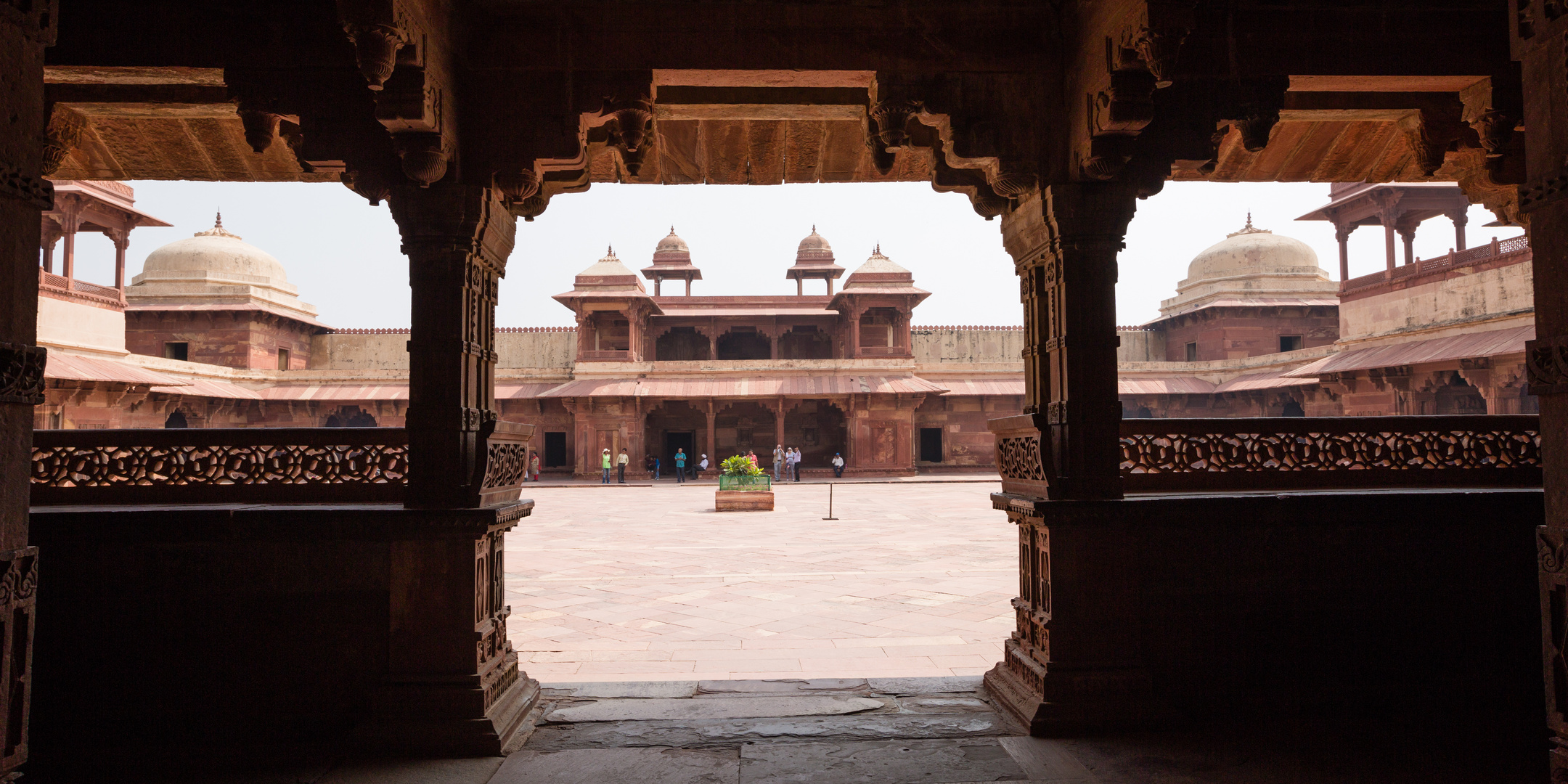 Palastanlage Fatehpur Sikri: Der Jodh Bai-Palast