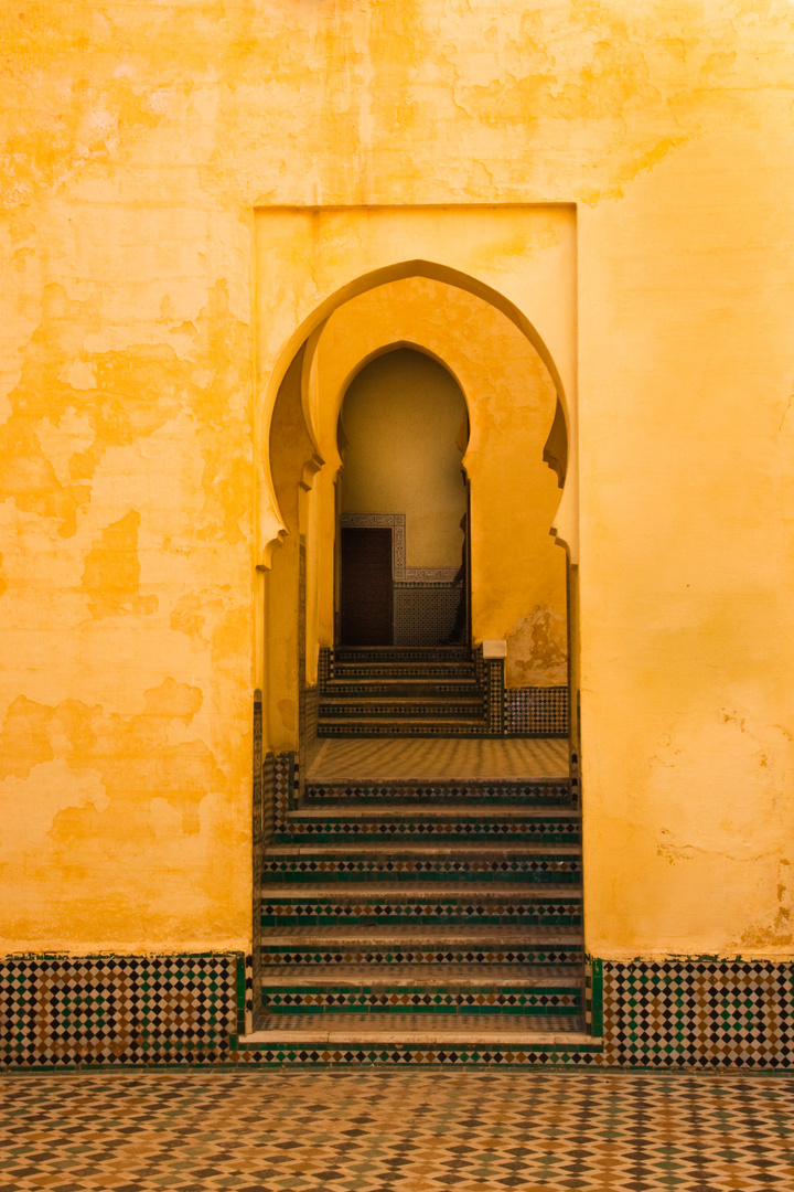 palasteingang in meknes