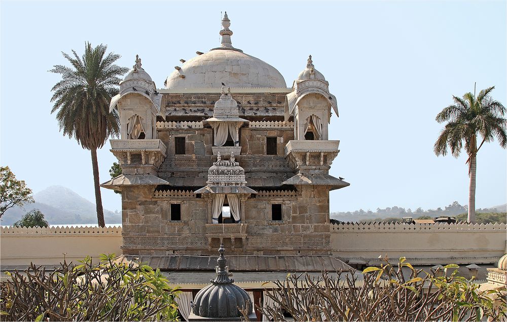 Palasthotel Jagmandir auf der gleichnamigen Insel