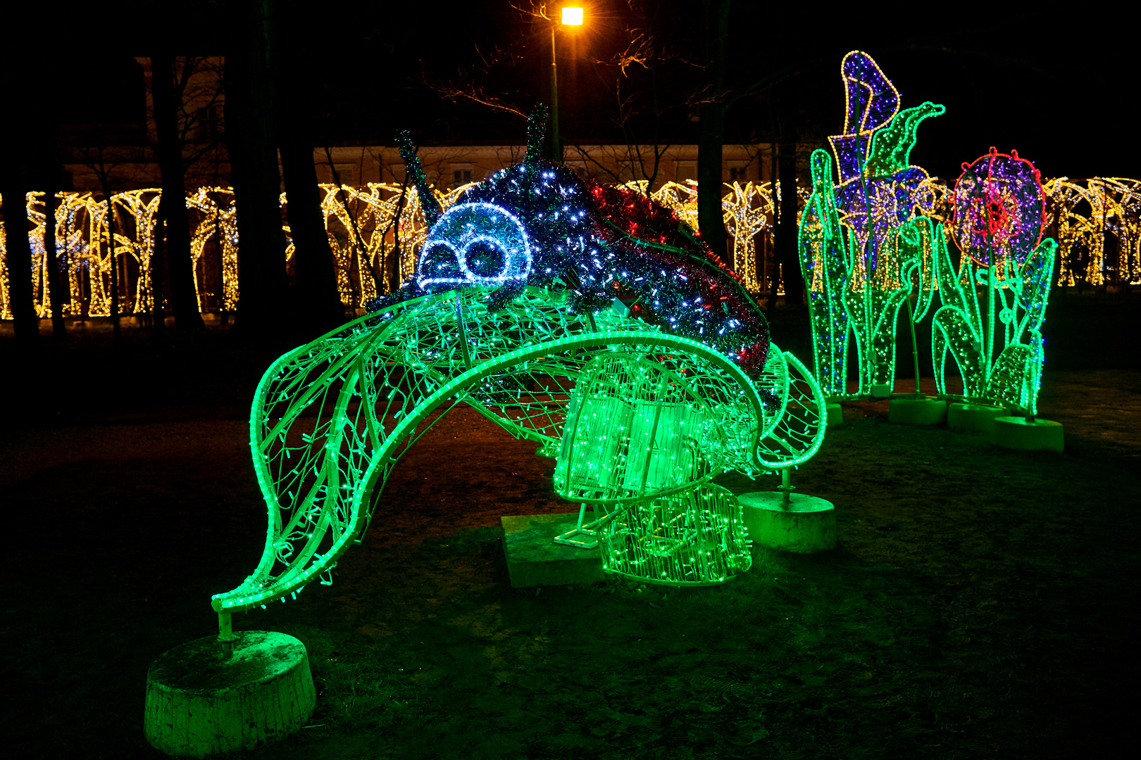 Palastmuseum Wilanów Lichtpark