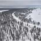 Palastunturi Winter in Finnland