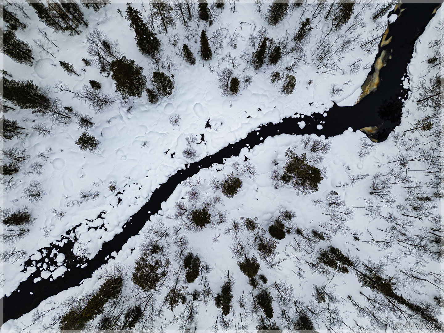 Palastunturi Winter in Finnland