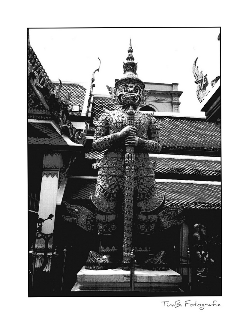 Palastwache am Wat Pra Keo