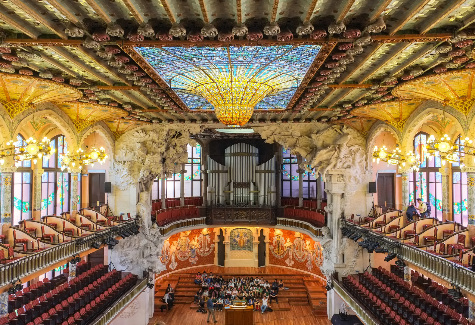PALAU DE LA MÙSICA CATALANA Foto & Bild europe, spain, aragon & katalonien Bilder auf