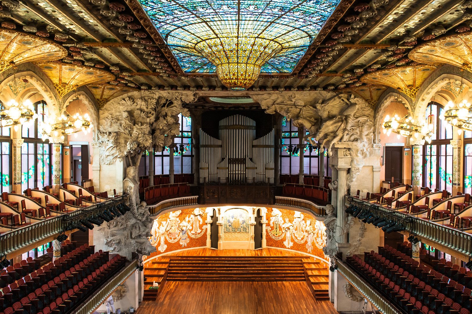 Palau de la Musica Catalana Foto & Bild architektur, profanbauten, orte der kunst Bilder auf