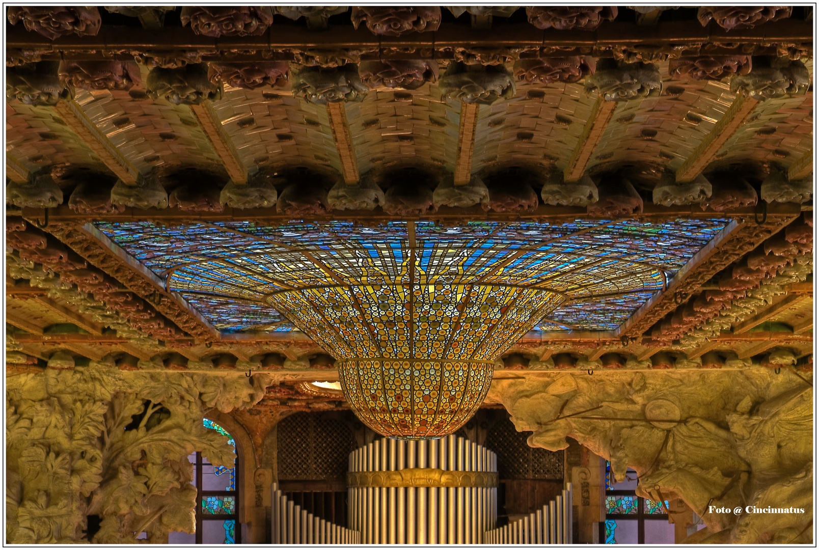 Palau de la Musica Catalana   -Barcelona-