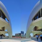 Palau de les Arts Reina Sofia – Valencia Spanien - 3D Kreuzblick