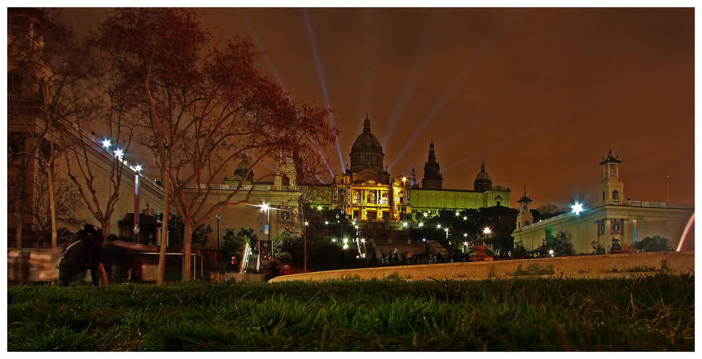 PALAU NACIONAL  - Barcelona Night Light