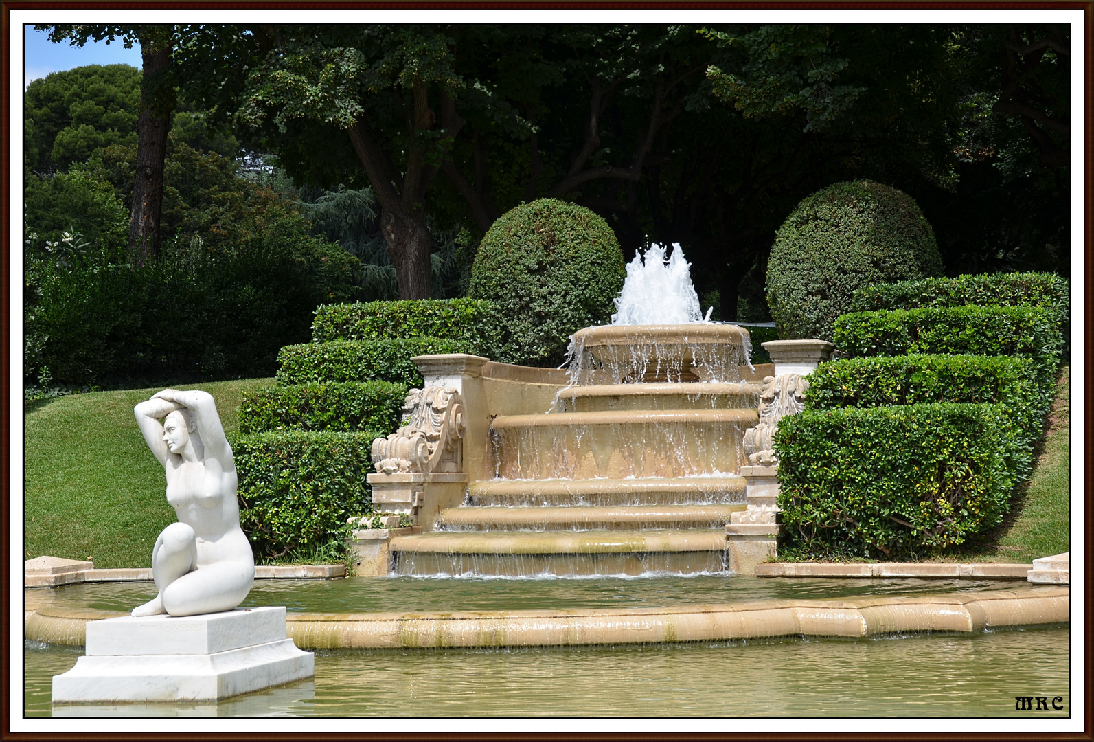 PALAU PEDRALBES, BCN, (DETALLE CASCADA)