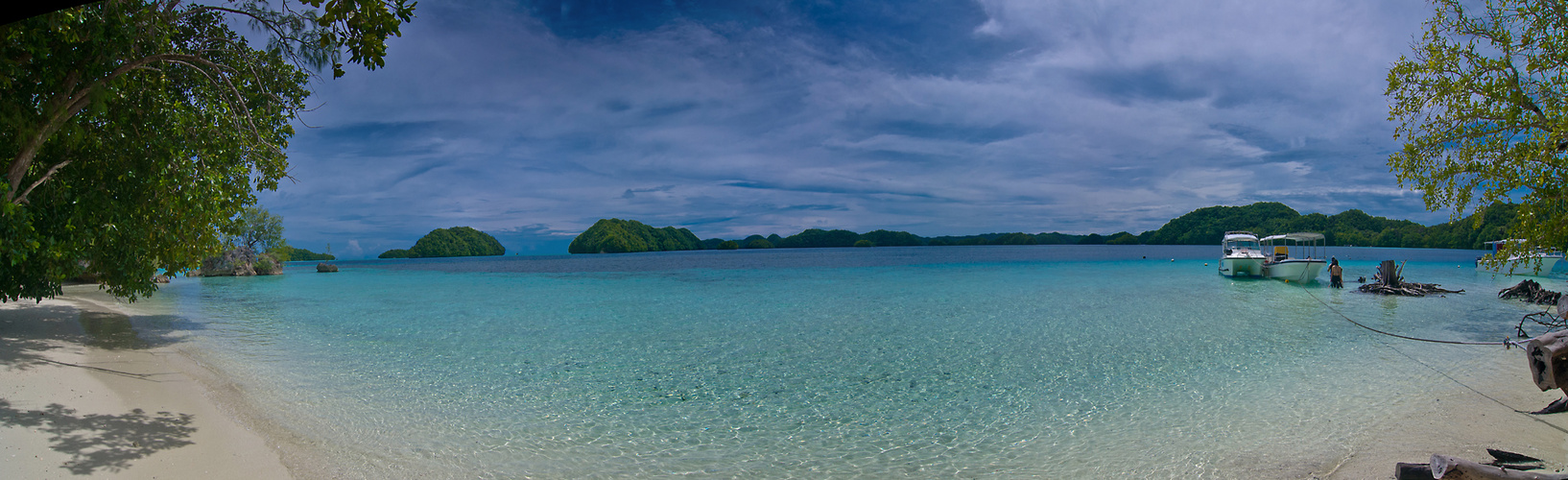 Palau Rock Island