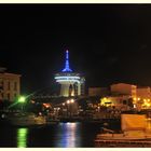 Palavas les flots bei Nacht, der Wasserturm