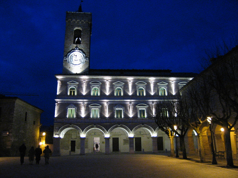 Palazo bello, di notte