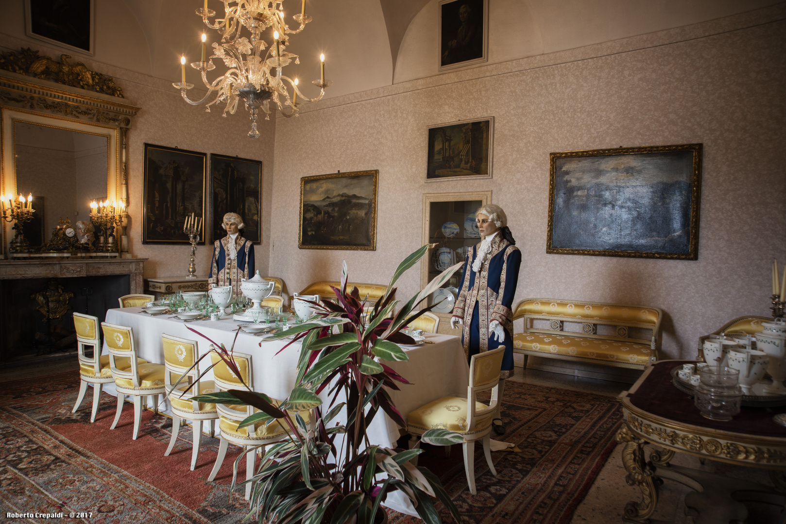 Palazzo dell'Isola Madre, sala da pranzo